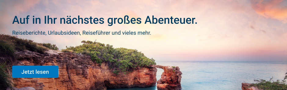Lassen Sie sich von unseren Reiseartikeln zu Ihrem nächsten großen Abenteuer inspirieren. Holen Sie sich Urlaubsideen, Reiseführer und mehr.